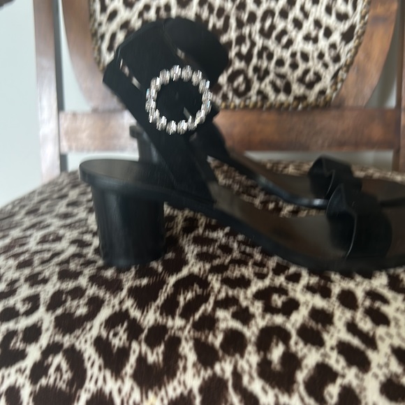 Isabelle Marant black suede sandals - Picture 2 of 3